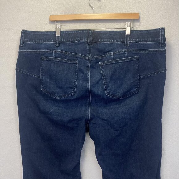 Torrid Bombshell Flare Jeans Womens 26S Dark Wash Super Soft Stretch High Rise - Picture 12 of 16